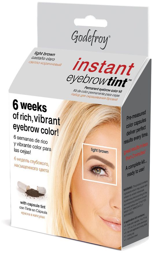 Godefroy Instant Eyebrow Tint Light Brown