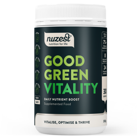 Nuzest Good Green Vitality 300g (Approx 30 servings)