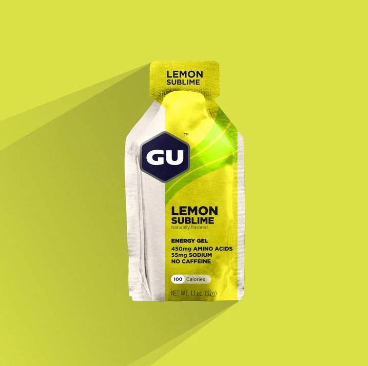 Gu Naturally Flavoured Energy Gel Lemon