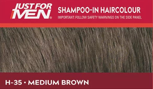 Just for Men Shampoo-In Haircolour - Medium Brown - 1