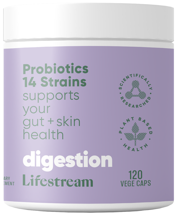 Lifestream Bowel Biotics Advanced Probiotics Vegetarian Capsules