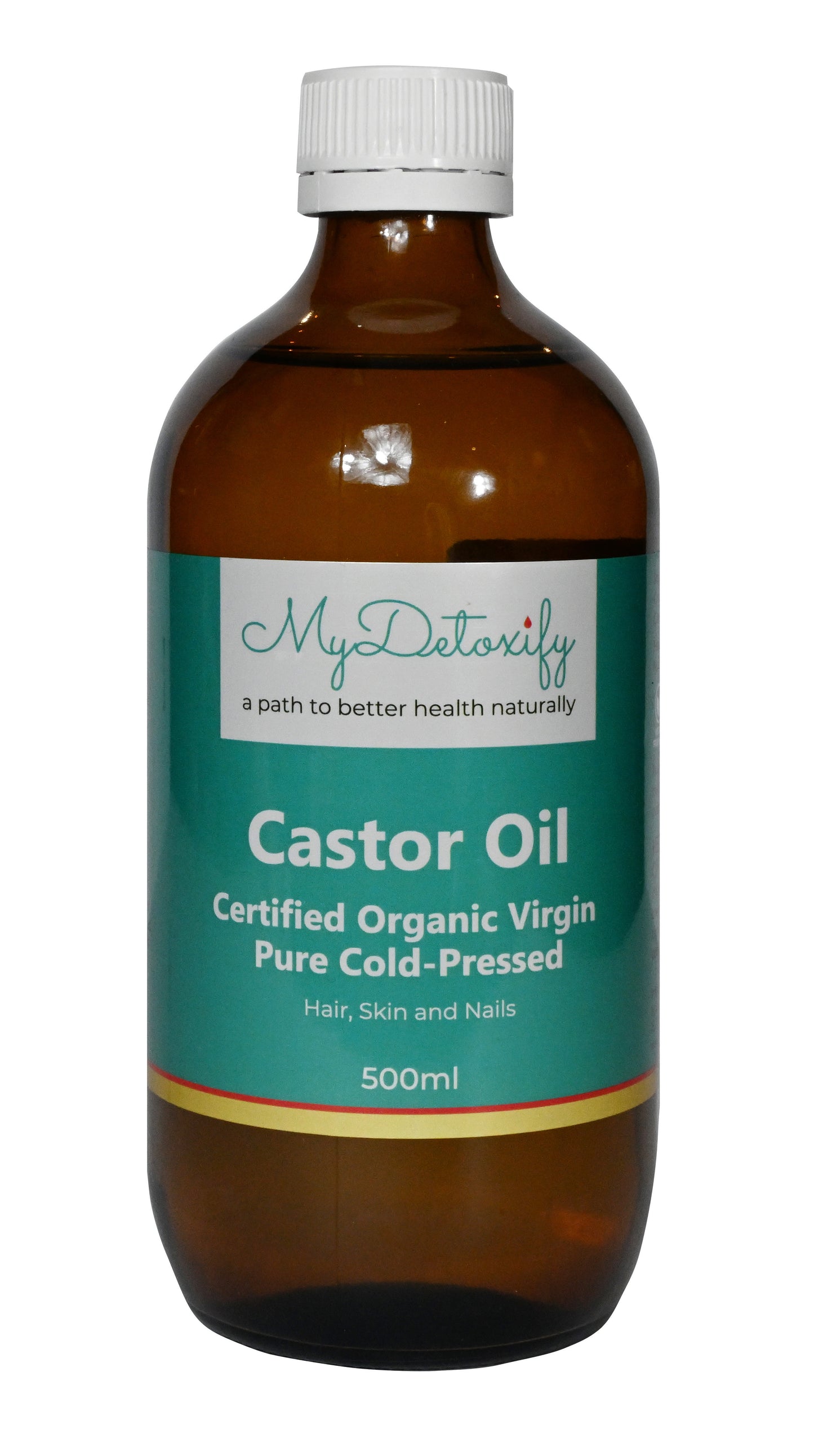My Detoxify Castor Oil Certified Organic 200ml