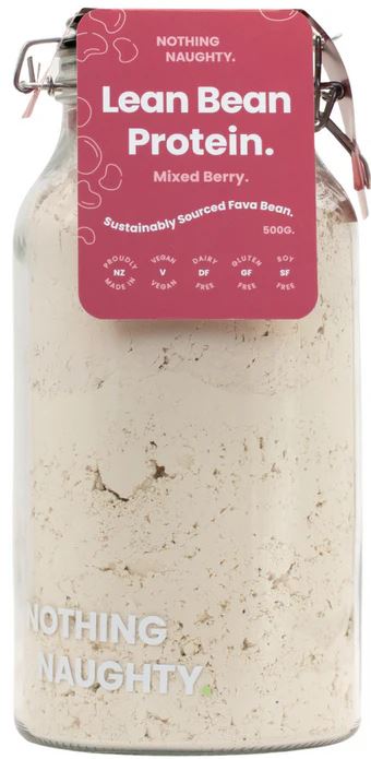 Nothing Naughty Lean Bean Protein Mixed Berry 500g