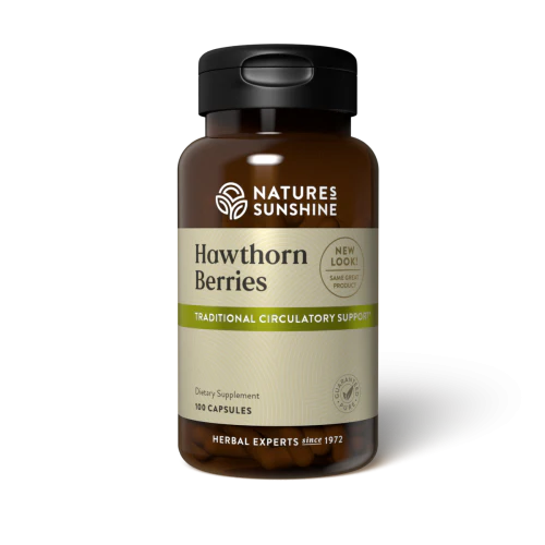 Nature's Sunshine Hawthorn Berries Capsules 100
