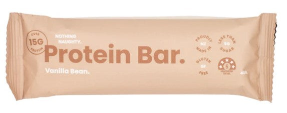 Nothing Naughty Protein Bar - Vanilla Bean