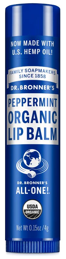 Dr Bronner's Organic Lip Balm Peppermint