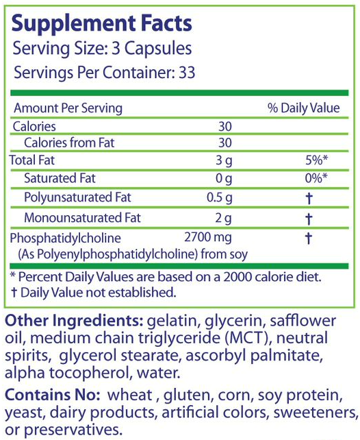 Phoscol PPC 900mg Ingredients