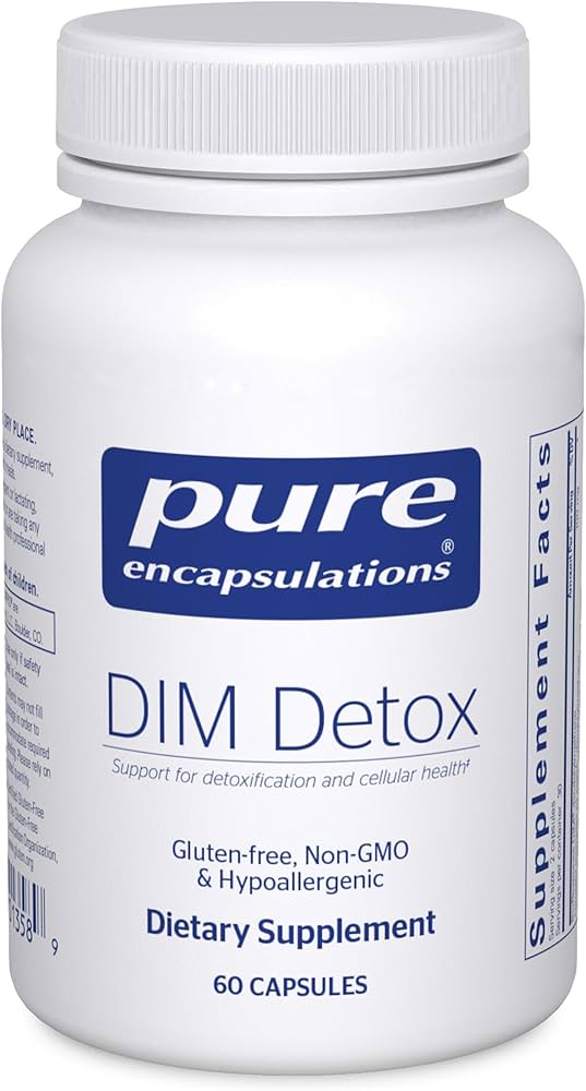 Pure Encapsulations DIM Detox Capsules 60
