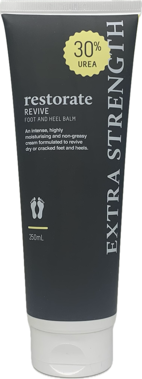 Restorate Extra Strength Foot & Heel Balm with 30% Urea 250ml