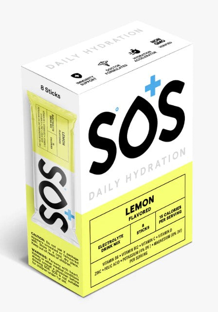 SOS Hydration Sachets 8 x 5g Lemon