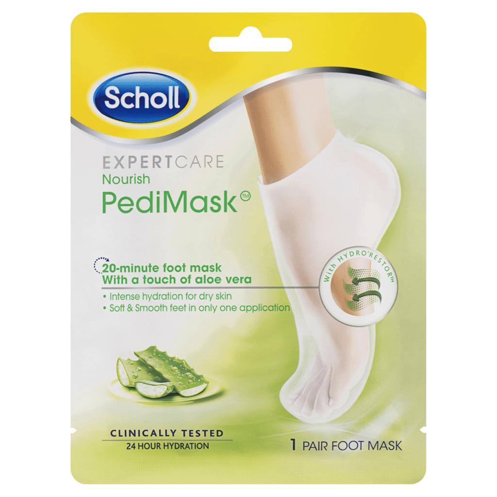 Scholl ExpertCare Nourish PediMask Aloe Vera 1 Pair