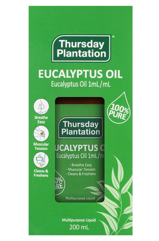 Thursday Plantation Eucalyptus Oil 100% Pure 200ml