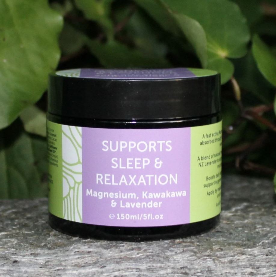 Wild Kiwihearts Magnesium, Kawakawa & LavanderCream 150mL