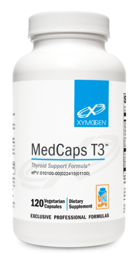 Xymogen MedCaps T3 Vegetable Capsules 120
