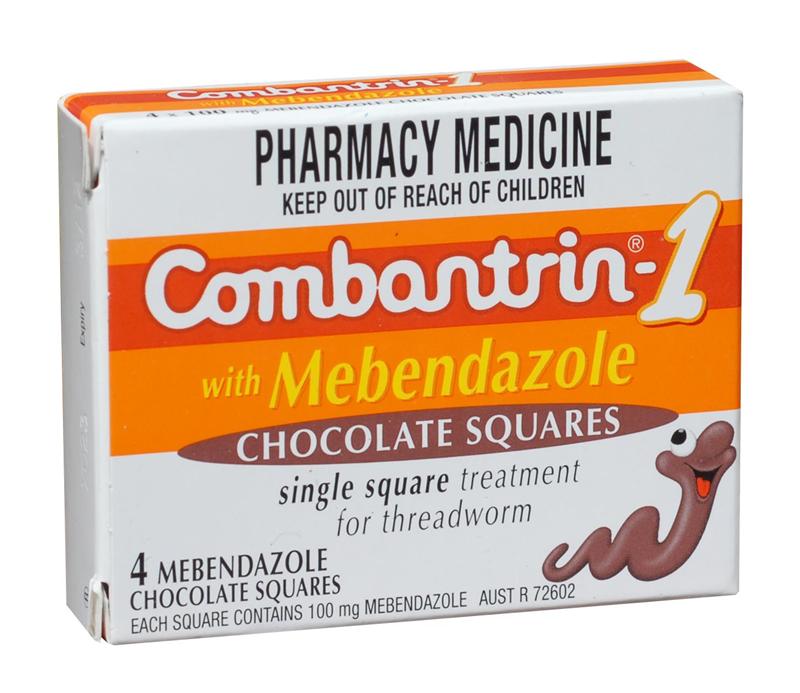 Combantrin-1 Chocolate Squares 4