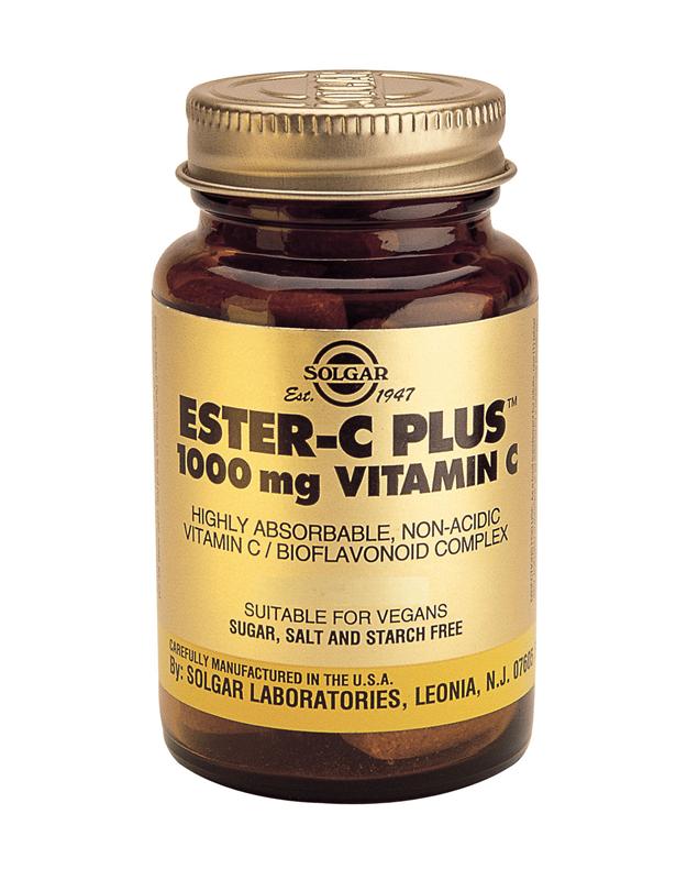 Solgar Ester C Plus 1000mg Tablets 90