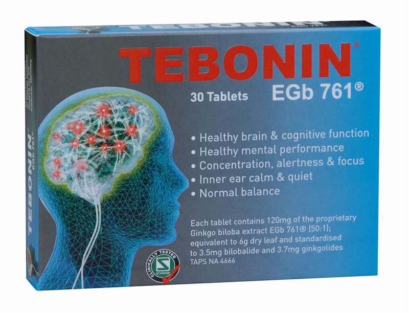 Tebonin Tablets 30