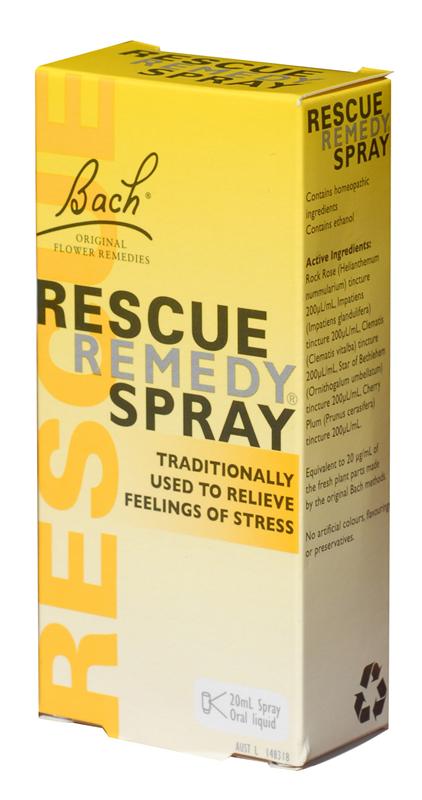Rescue Remedy Spray Natural Stress Relief 20ml