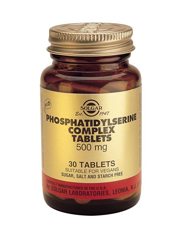 Solgar Phosphatidylserine Complex 500mg Tablets 30