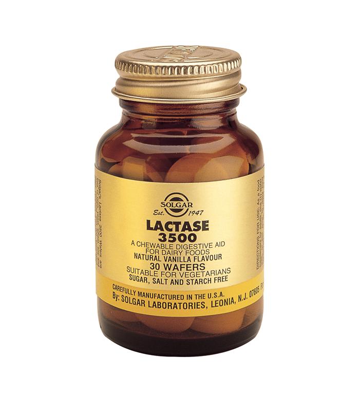 Solgar Lactase "3500" Chewable Tablets 30