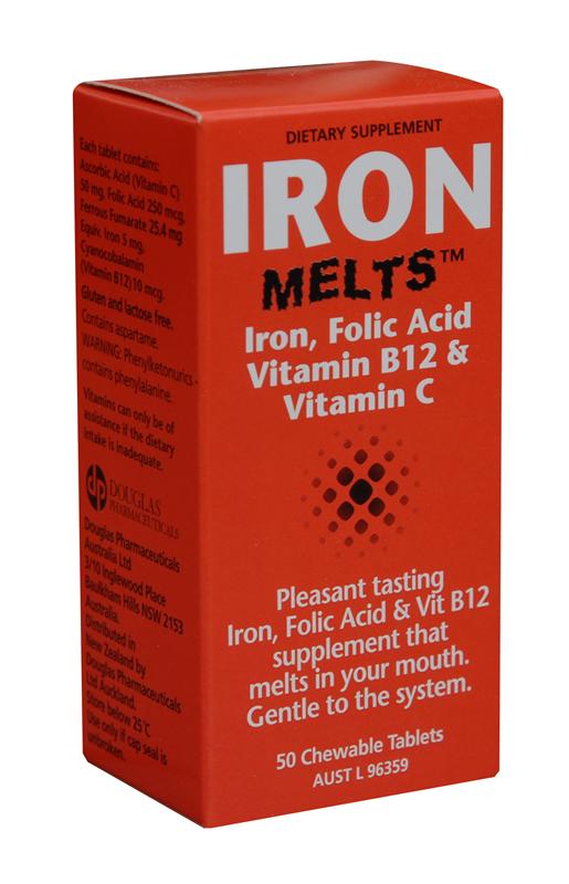 Iron Melts Tablets 50
