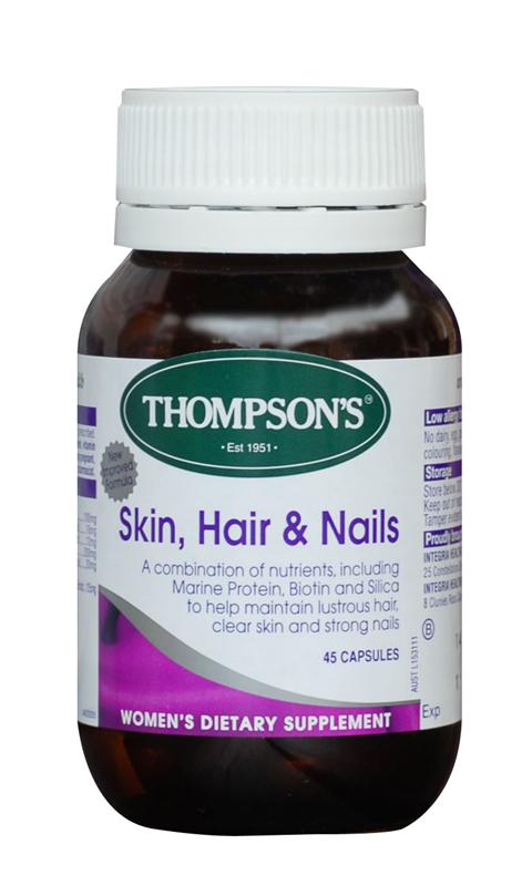 Thompsons Skin, Hair and Nails Capsules 45