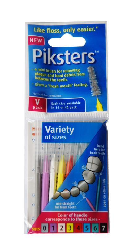 Piksters Interdental Brushes Variety of Sizes 8