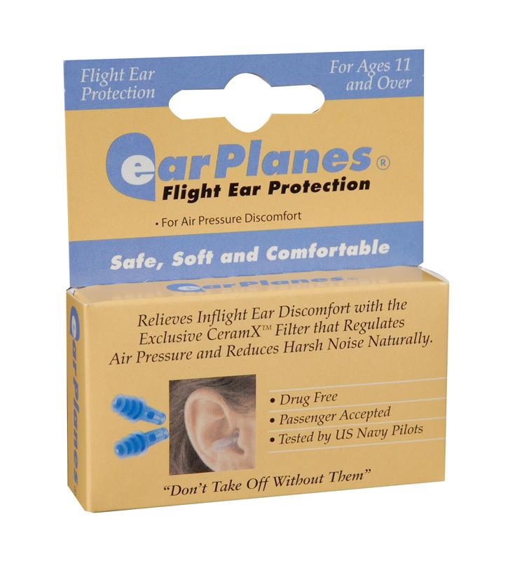 EarPlanes Flight Ear Protection Earplugs 1 Pair