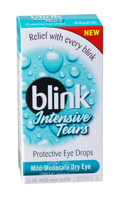 Blink Intensive Tears Lubricating Eye Drops 15ml