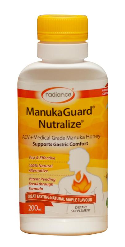 Radiance ManukaGuard Nutralize Indigestion Relief Maple Flavour 200ml