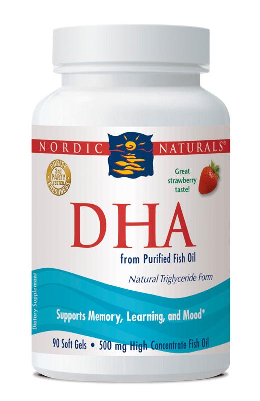 Nordic Naturals DHA Capsules 90