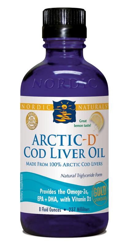 Nordic Naturals Arctic-D Cod Liver Oil 237ml