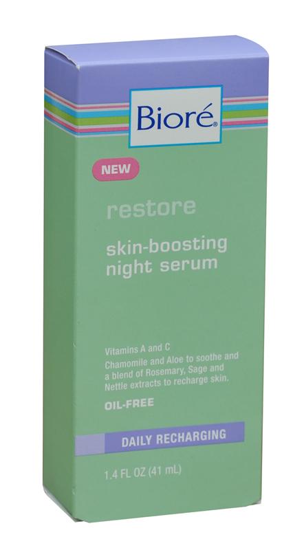 Biore Restore Skin Boosting Night Serum 41ml