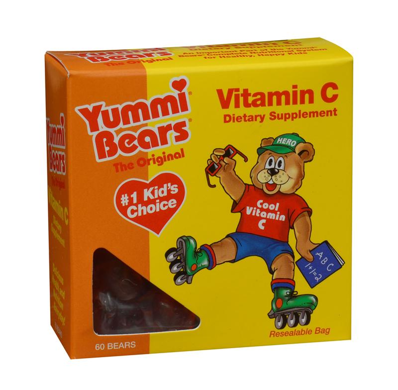 Yummi Bears Gummy Vitamin C 60
