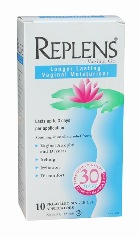 Replens Long-Lasting Feminine Moisturiser Single Pre-filled Applicators 10 (30 days supply)