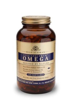 Solgar Wild Alaskan Full Spectrum Omega Softgels 120