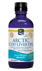 Nordic Naturals Arctic Cod Liver Oil - Lemon 237ml
