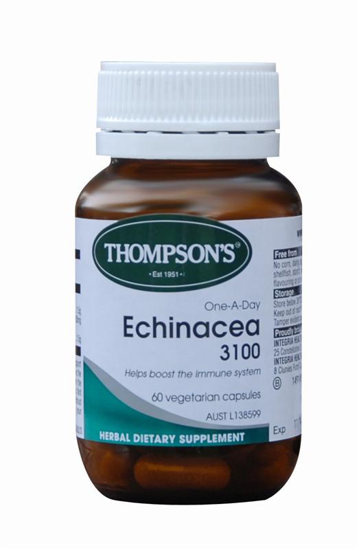 Thompsons Echinacea 3100 One-A-Day Capsules 60