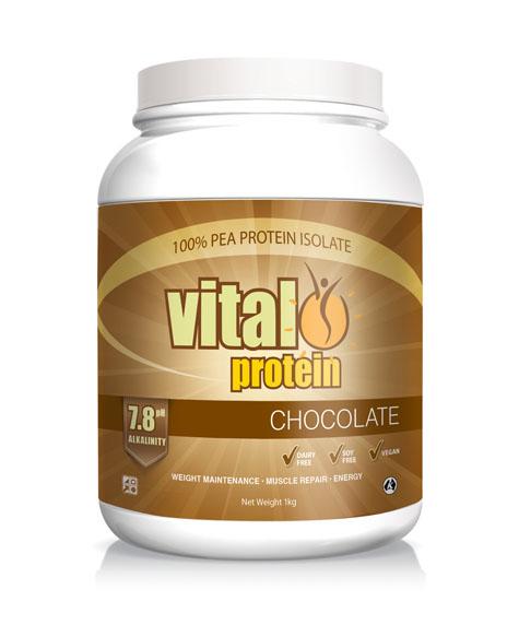 Vital Protein - Golden Pea Protein Isolate Chocolate 1kg