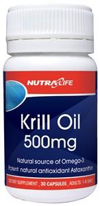 Nutra-Life OceanClean Krill Oil 500mg Capsules 60