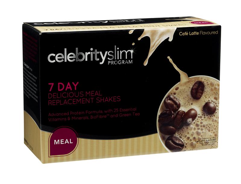 Celebrity Slim Shake Cafe Latte 7 Day Pack (14 x 55g)