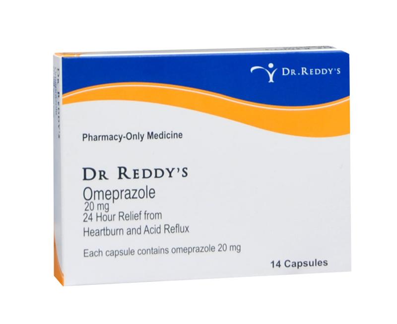 Dr Reddy's Omeprazole 20mg Capsules 14