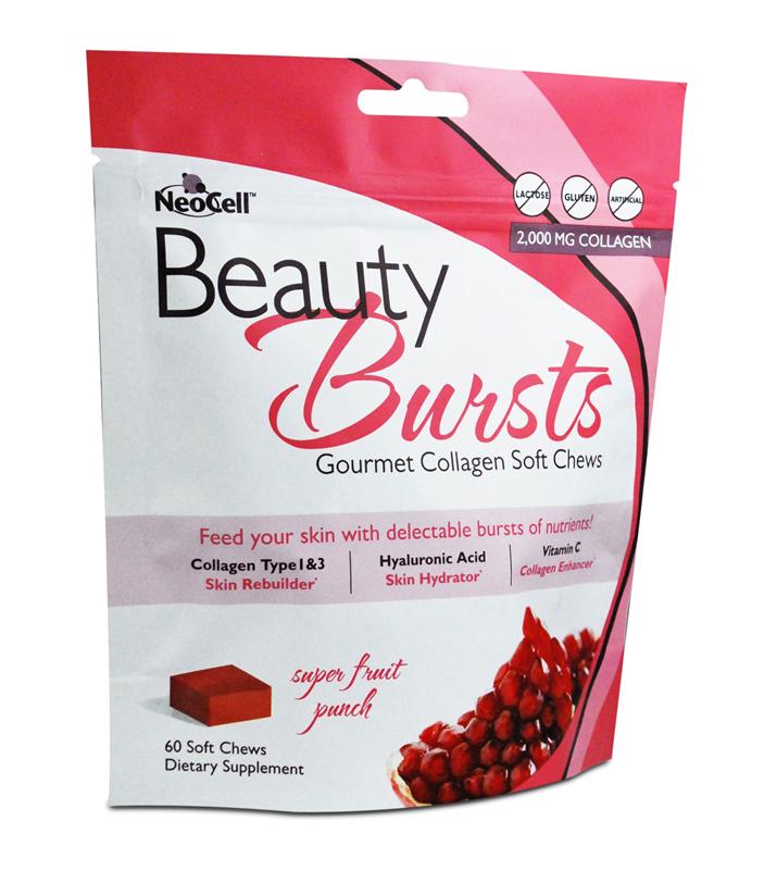 NeoCell Beauty Bursts Collagen Soft Chews 60 - Super Fruit Punch