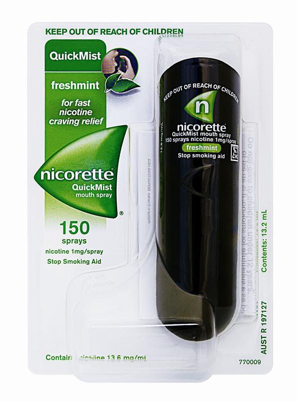 Nicorette QuickMist Sprays 150