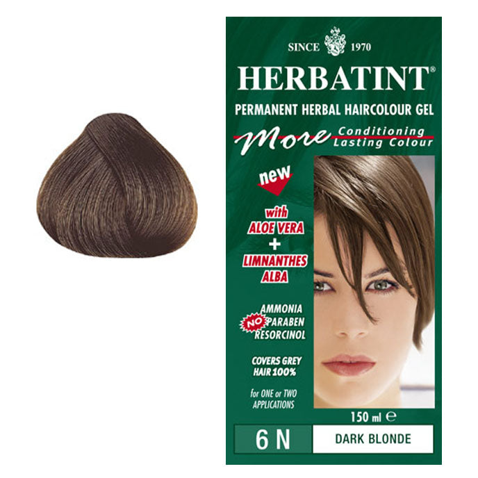 Herbatint Permanent Hair Colour Dark Blonde 6N