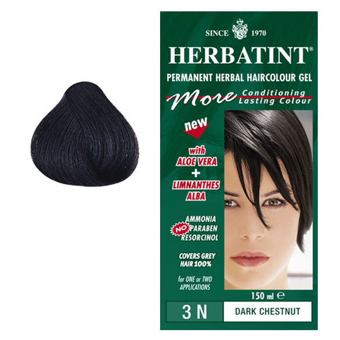 Herbatint Permanent Hair Colour Dark Chestnut 3N