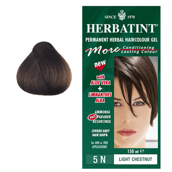 Herbatint Permanent Hair Colour Light Chestnut 5N