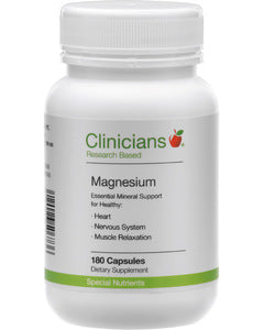 Clinicians Magnesium Aspartate 125mg Capsules 90