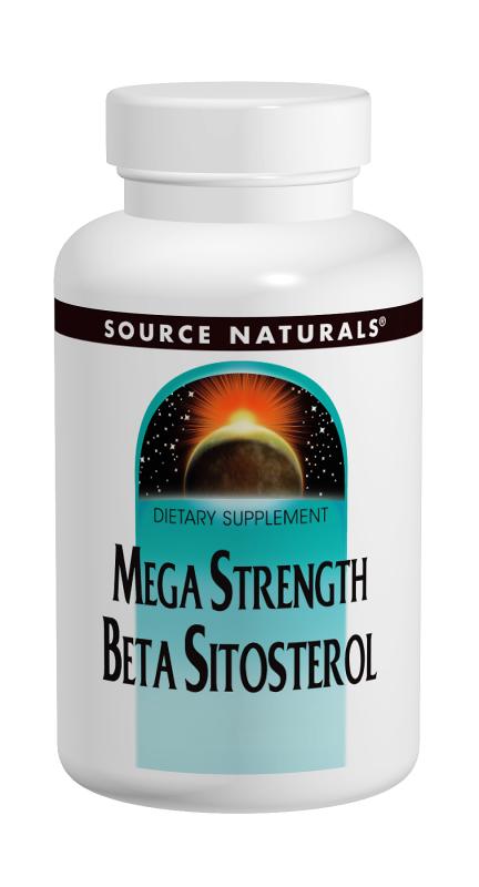 Source Naturals Beta Sitosterol Mega Strength 375mg Tablets 60