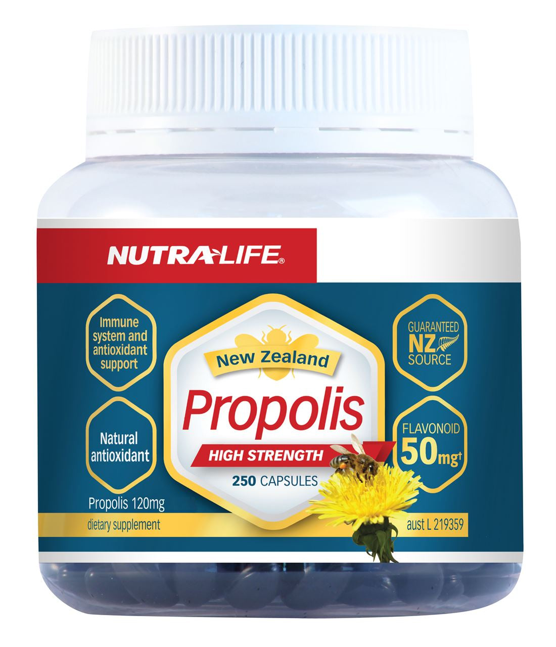 Nutra-Life Propolis Capsules 250